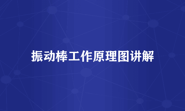 振动棒工作原理图讲解