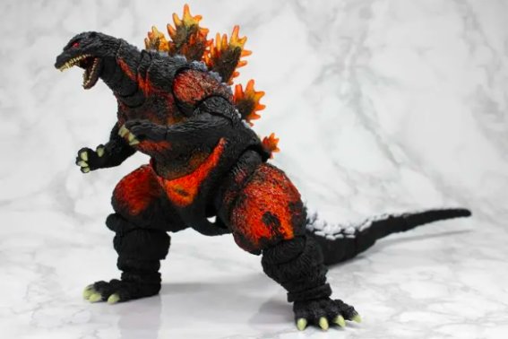 红莲哥斯拉怎么画霸气