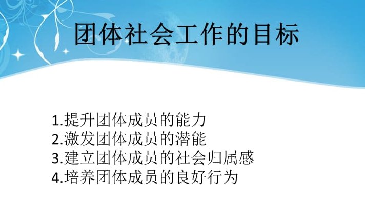 社会团体工作名词解释