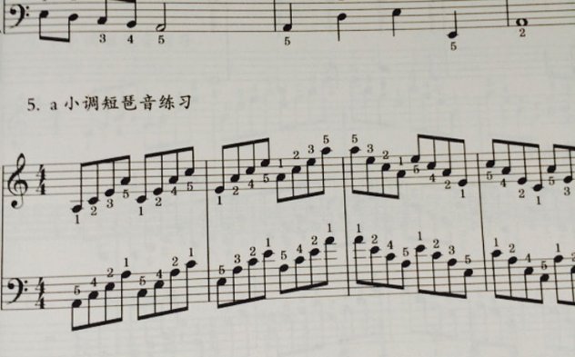 音乐简谱中1=C、D、E、F、G、A、B中哪些是低音、哪些是中音、哪些是高音？