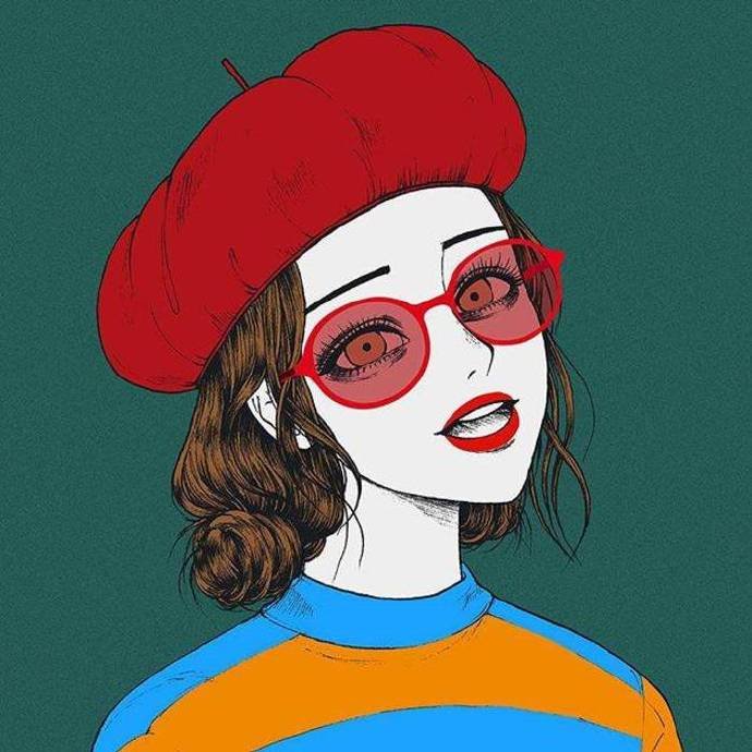 qq动漫闺蜜头像q友乐园