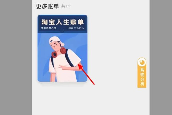 淘宝人生总消费账单在哪里看