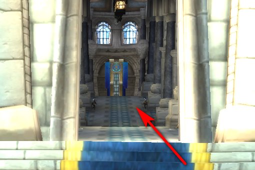 魔兽世界在暴风城怎么去暴风城堡啊,求详细解答