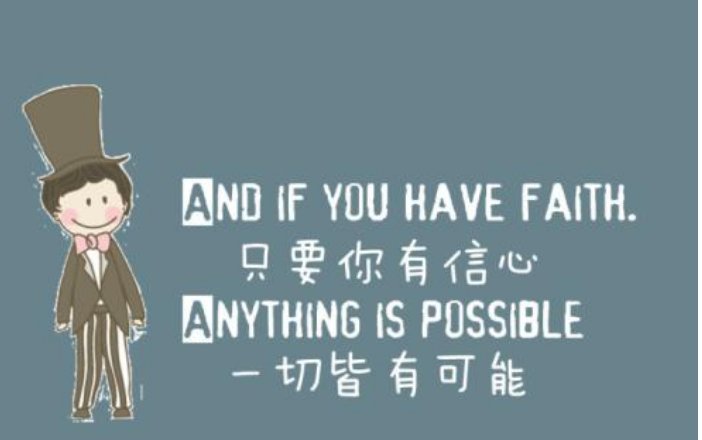有个运动牌子的广告语,是anything is possible还是everything is possible?