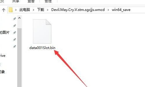 鬼泣5完美存档，win10放到哪?