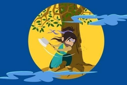 吴刚伐桂的神话故事简写