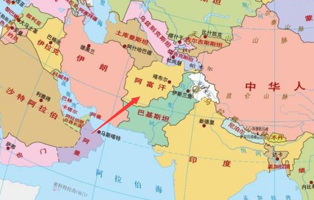 阿富汗地理位置在哪？