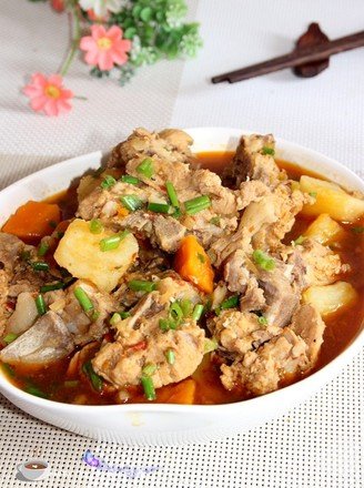 土豆萝卜炖排骨汤的做法