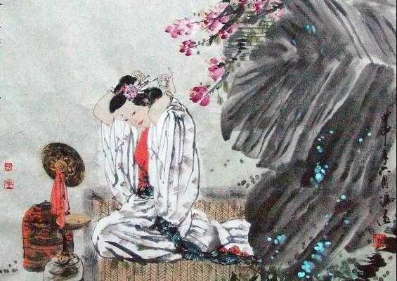 花自漂零水自流，一种相思，两处闲愁，此情无计可清除，才下眉头，却上心头。”什么意思？