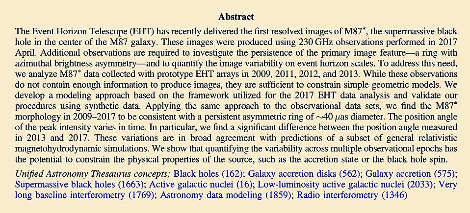 首个黑洞延时短片发布,该怎么理解里面的黑洞动图影像?