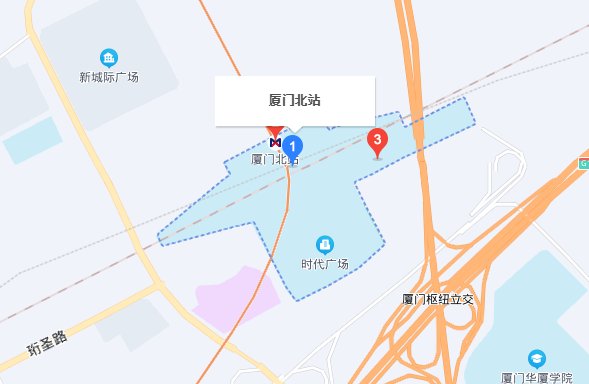 厦门北站在哪个区