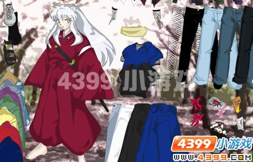 半妖女生的书中主角