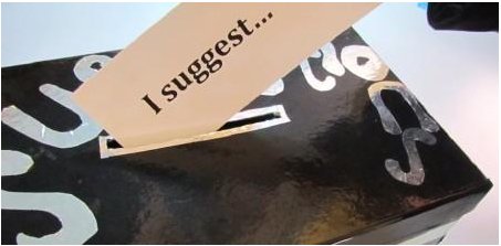 用suggestion 建议某人做某事英文