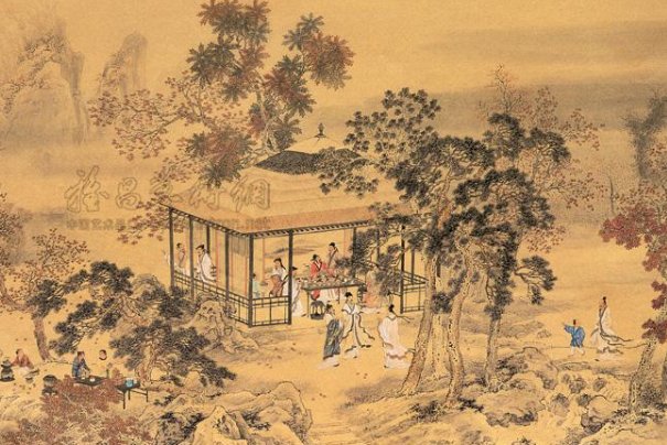 蔚然而深秀描写的是哪位名家