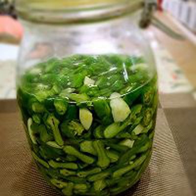 醋泡刀豆的做法