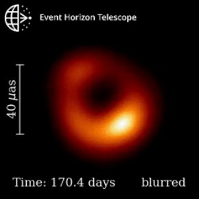 首个黑洞延时短片发布，该怎么理解里面的黑洞动图影像？