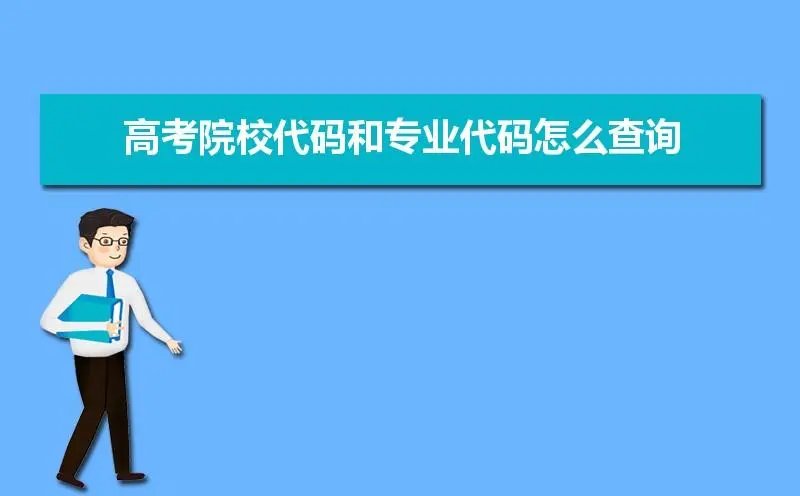 高考报考专业代码怎么查询？