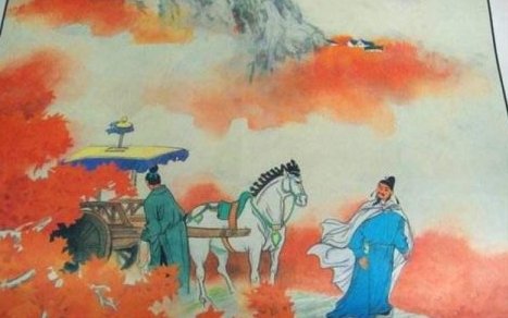 霜叶红于二月花的翻译