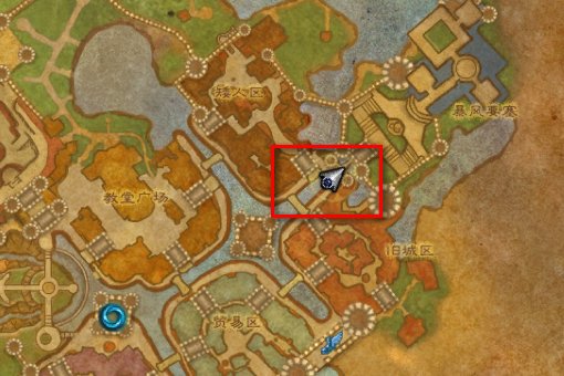 魔兽世界在暴风城怎么去暴风城堡啊,求详细解答