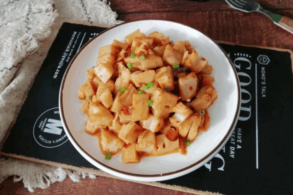 酸辣藕丁的做法