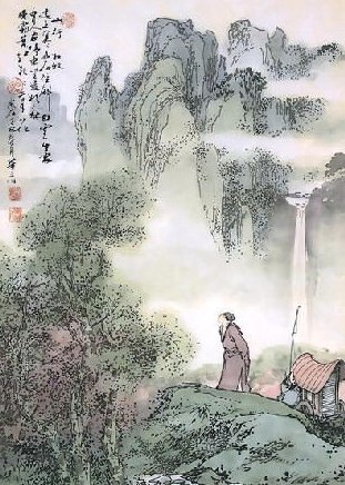 远上寒山石径斜白云生处有人家的意思是什么？