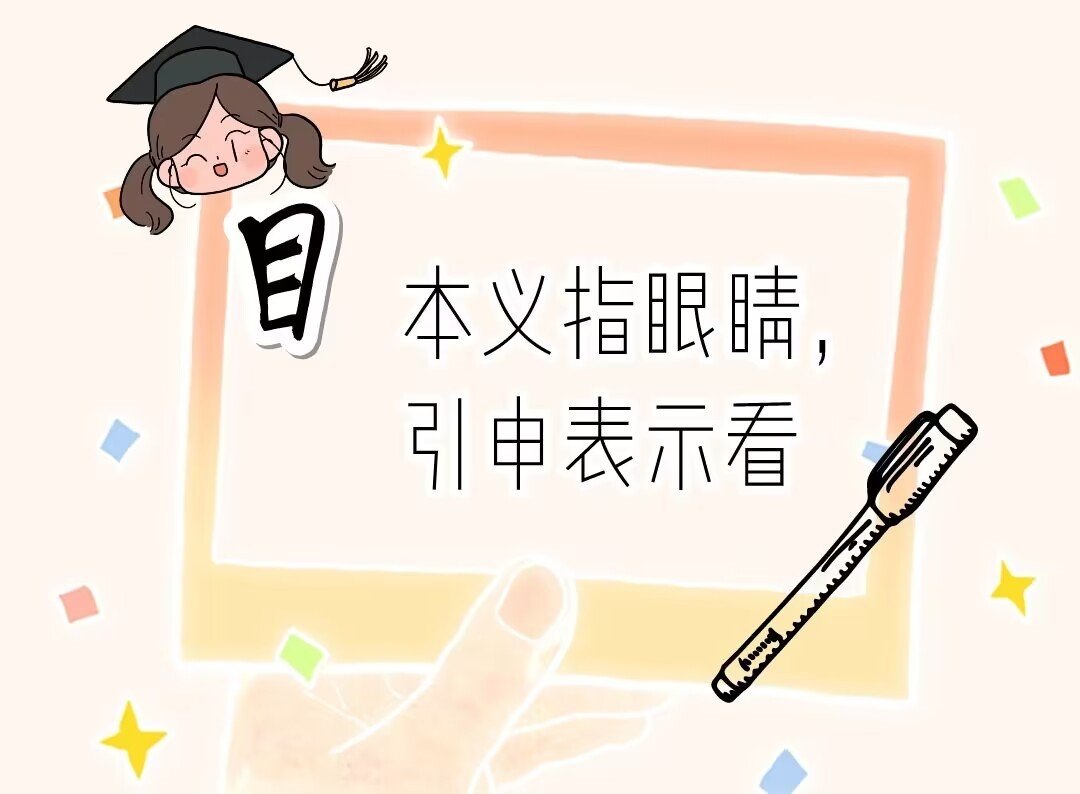 带有目字的四字词语有哪些?