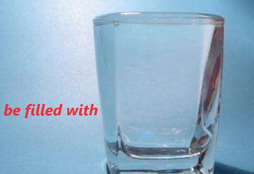 be filled with与fill with有什么区别？