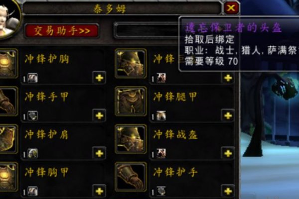 80级失落保卫者套装在哪换