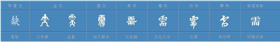 需可以组什么词语