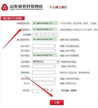 山东农村信用社网上银行怎么进入?