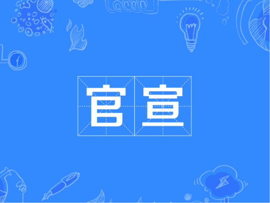 官宣是什么意思