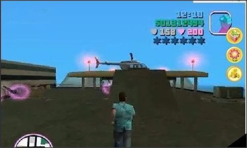 侠盗飞车罪恶都市直升机在哪