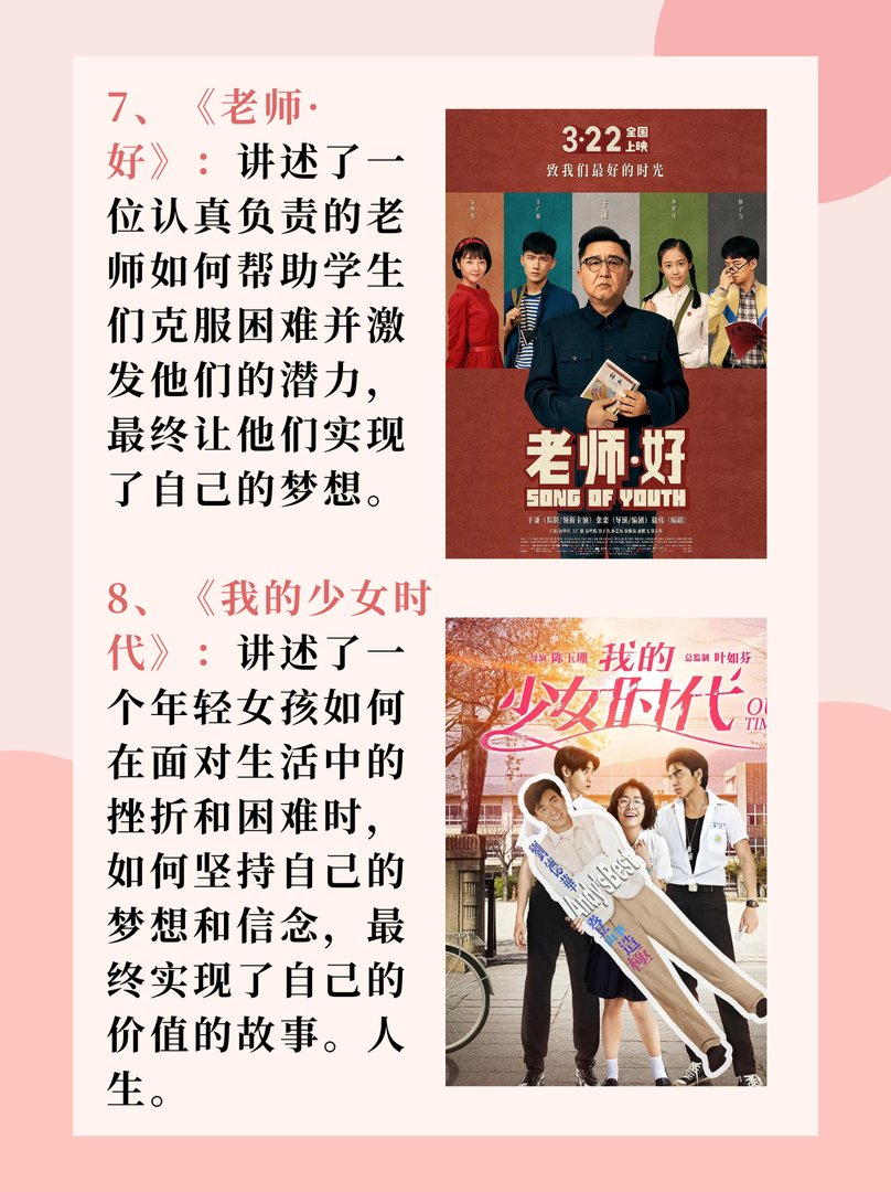 校园电影励志电影排行榜前十名