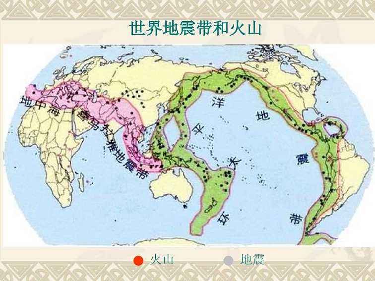世界两大火山地震带在什么位置