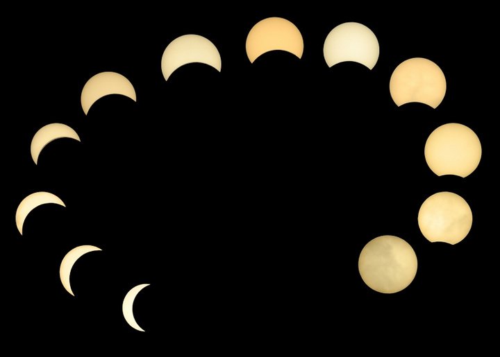 月食发生的时间一般是(         )