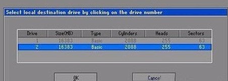 如何使用ghost进行硬盘对拷?