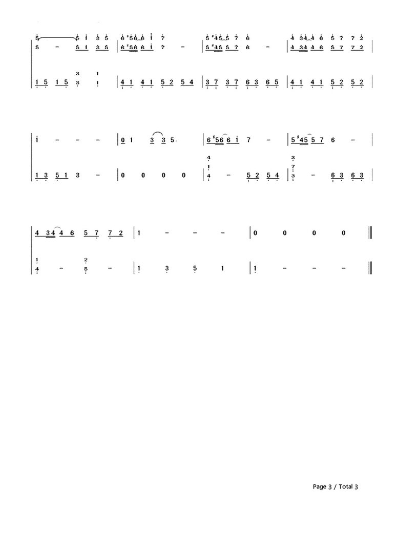谁可以给我《一个人的浪漫》的钢琴简谱,要数字那的