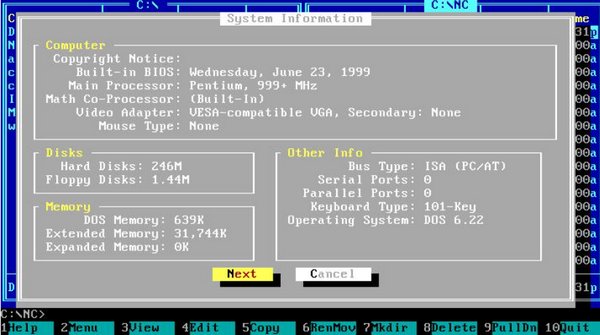 systeminformation是什么意思？