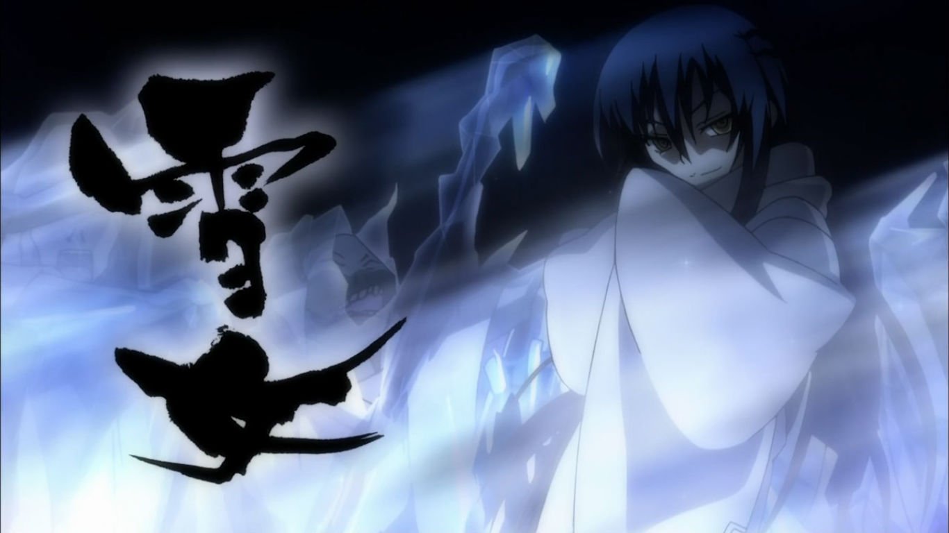 求滑头鬼之孙里面的雪女的高清图，要非常帅气的，谢谢