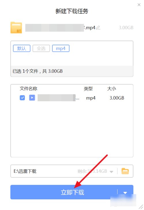 怎样用迅雷下载BT种子?