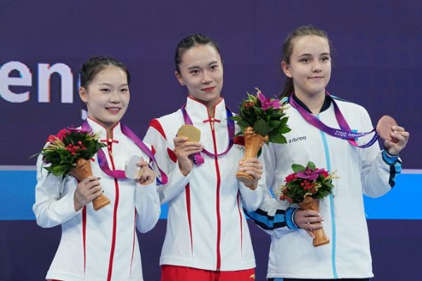 目前亚运会奖牌排名