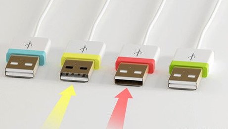 USB数据线的颜色分别是什么？