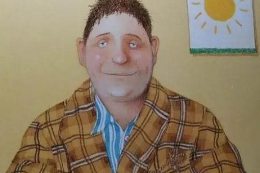 写爸爸外貌的句子