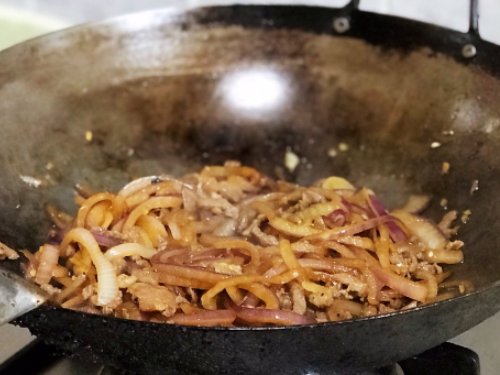 沙葱牛肉怎么做