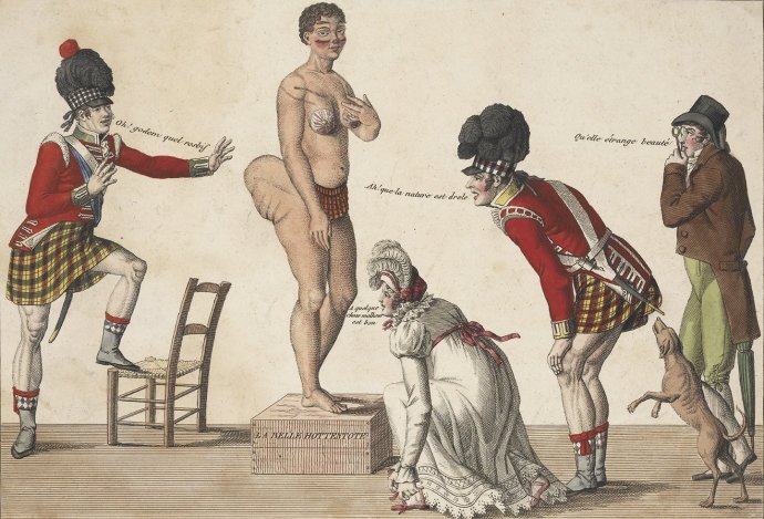 霍屯都的维纳斯的备受羞辱