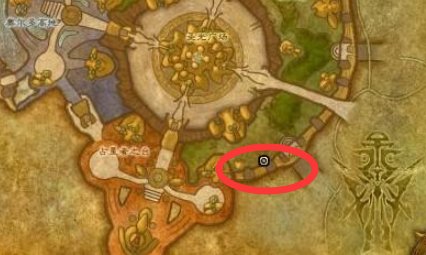 魔兽世界沙塔斯城中的材料商人的具体位置