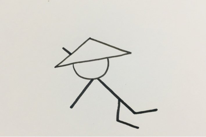 如何画火柴人特效