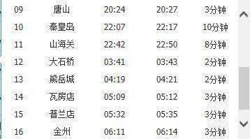 k716石家庄到大连