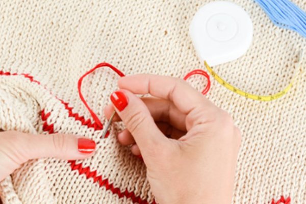 十字绣如何勾边