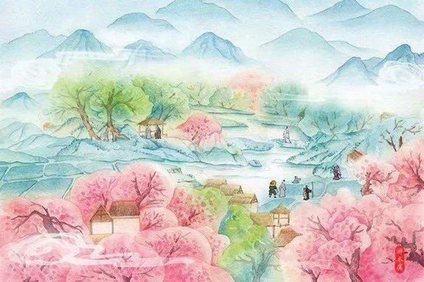 《桃花源记》中的“悉如外人”翻译